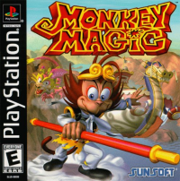 Monkey Magic Playstation  box art